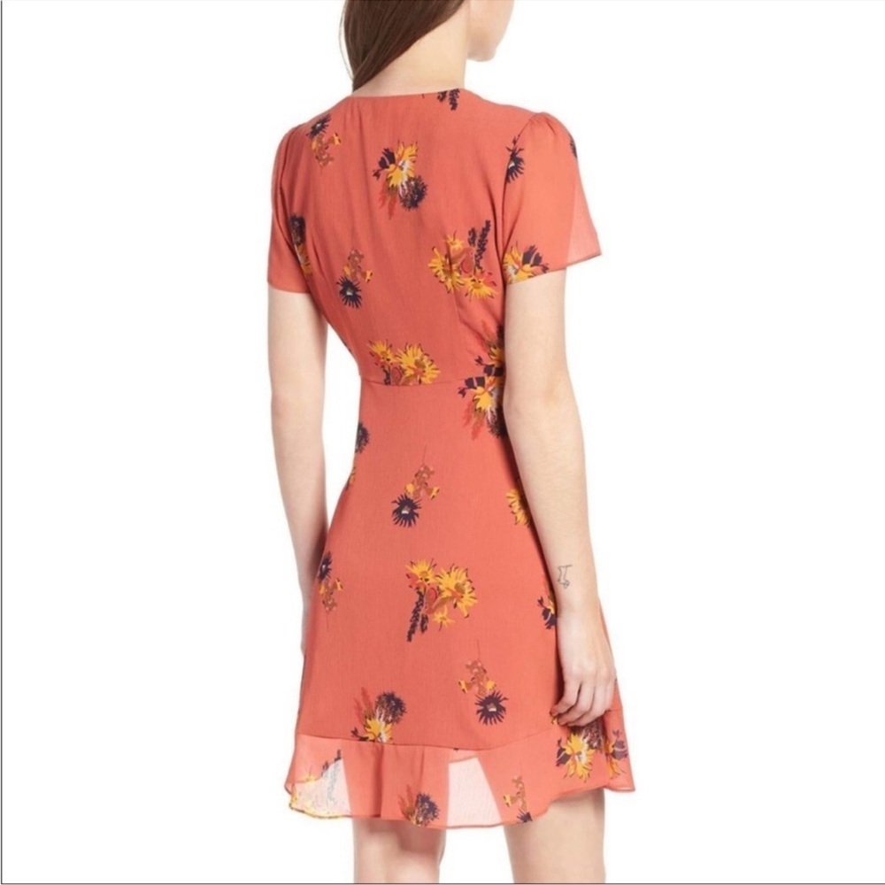 Madewell Posey Cactus Flower Mini Dress Size 6 EUC - Picture 5 of 5
